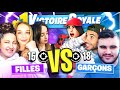 FILLES VS GARÇONS en ZONE WARS (ft.ZetFar ,Xylia ,FlooZ! ,TIZIANA ,Apriloow )