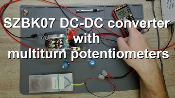 SZBK07 DC-DC converter with multiturn potentiometers