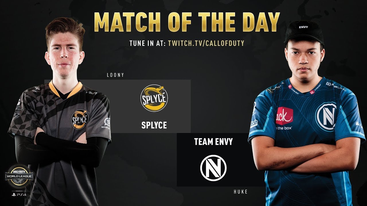 Splyce vs Team Envy | CWL Pro League 2019 | Division B | Week 3 | Day 3