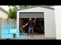 How to Fix a Broken Garage Roller Door | DIY | Great Home Ideas