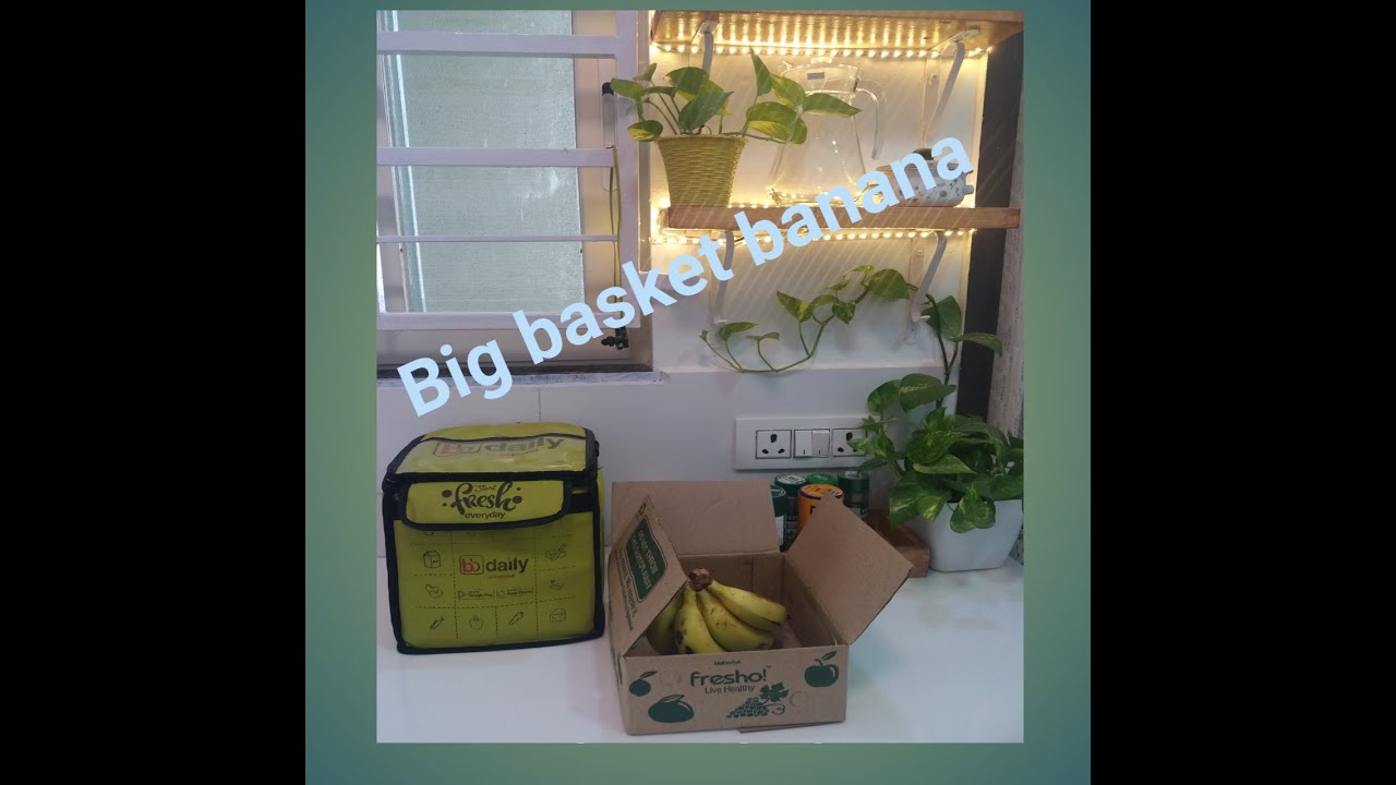 Banana subscription Banana Review / Big basket daily / BBdaily YouTube