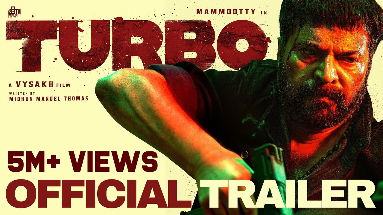 Turbo Malayalam Movie Official Trailer  Mammootty  Vysakh  Midhun Manuel Thomas MammoottyKampany