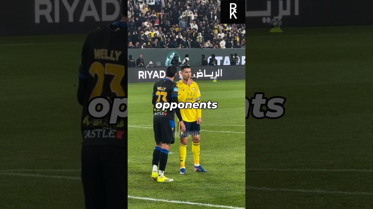 Почему Роналду разозлился на соперников 😡 