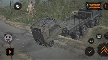 mudrunner mobile gameplay | mudrunner mobile high graphics gameplay
