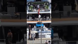 Bugatti #CHIRON On Monaco Yacht  | Bad Blonde #car #shorts #cars