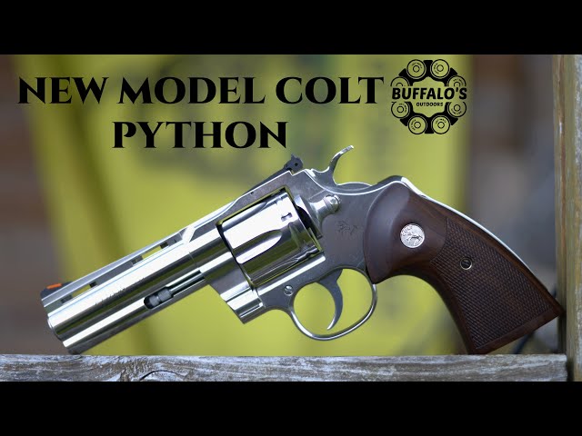 New Model COLT PYTHON .357 Magnum Revolver class=