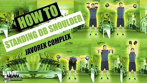 How To Do A SHOULDER DUMBBELL COMPLEX | Exercise Demonstration Video and Guide