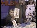 Regis Philbin Signs Books on Letterman, November 7, 1990