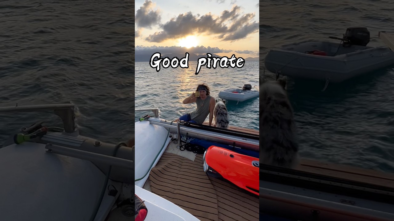 ⁣Reality of LIVING on a Boat￼ 🏴‍☠️⛵️ #boatlife #sailor #travel #ocean #ocean #fishing