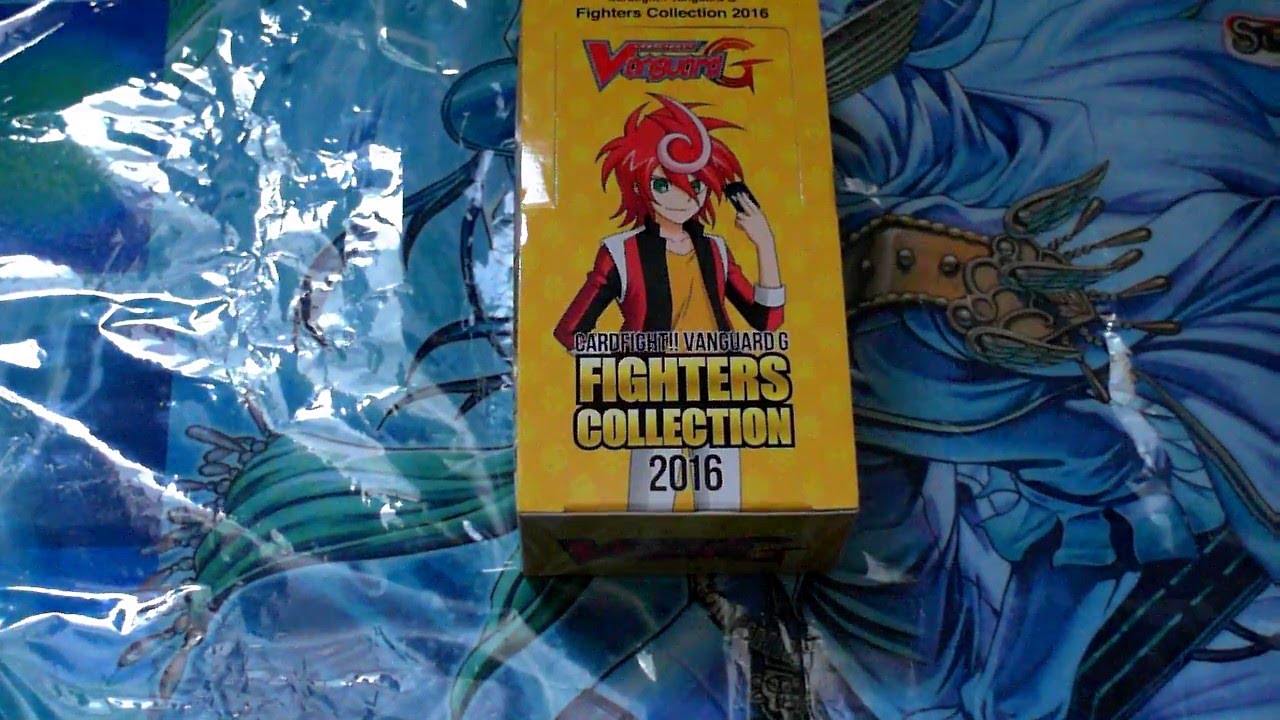 Cardfight Fighters collection 2016 box opening.