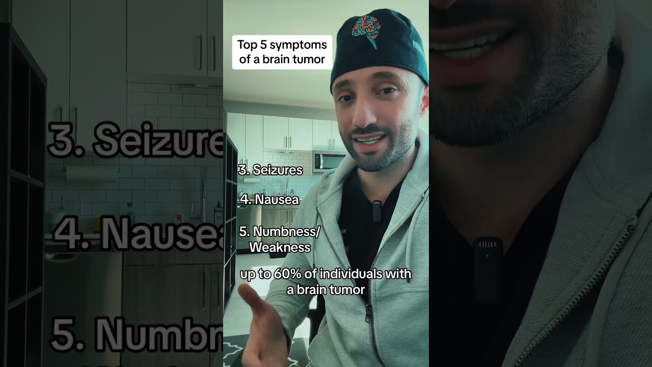 Top symptoms of a brain tumor. 