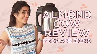 Almond Cow Review Pros and Cons - Vegan Afternoon with Two Spoons