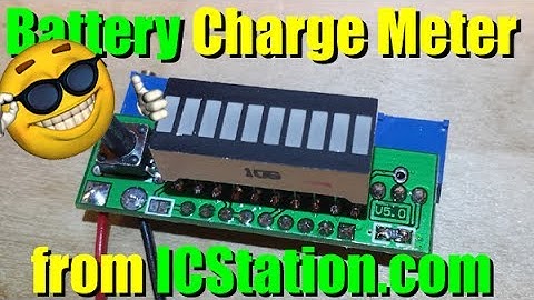 Battery Power Indicator Kit from ICStation com