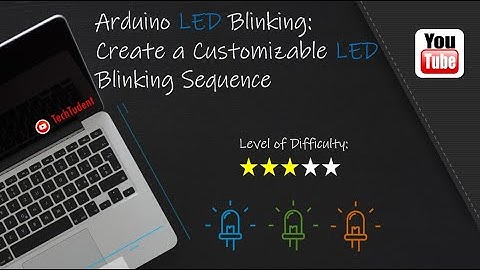 Create a Customizable LED Blinking Sequence