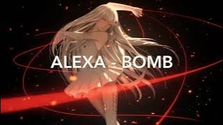 Nightcore - BomB Lyrics (AleXa - 알렉사)