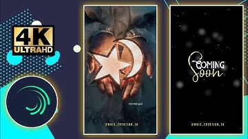 Ramzan Coming Soon Whatsapp Status Editting Alight Motion | Status Editing | XML FILE