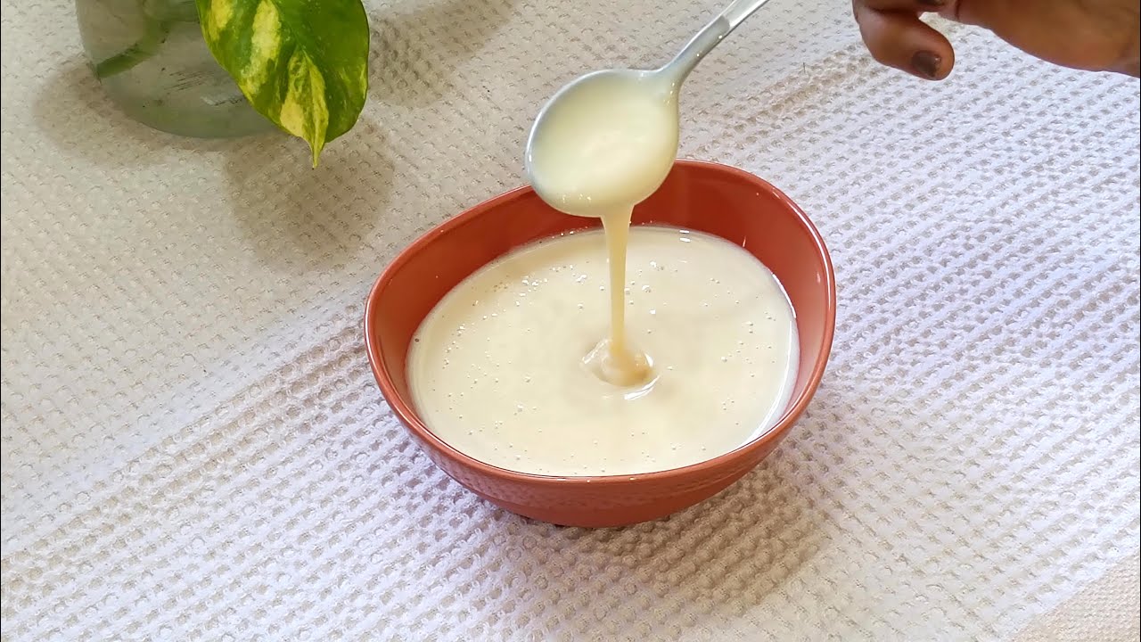 Instant Condensed Milk Recipe | 1 Minute Homemade Condensed Milk Recipe