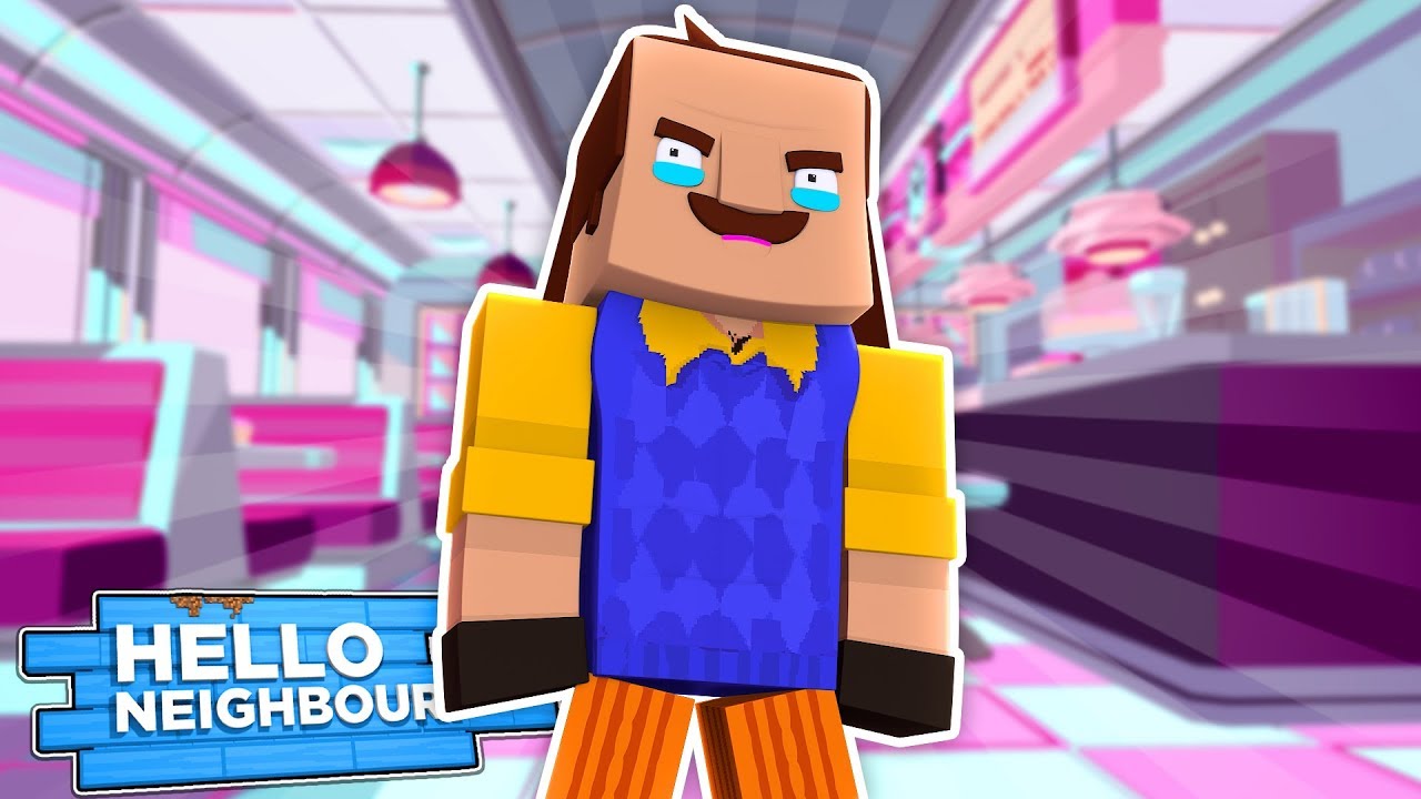 Minecraft - HELLO NEIGHBOUR HAS AN EVIL WIFE!?