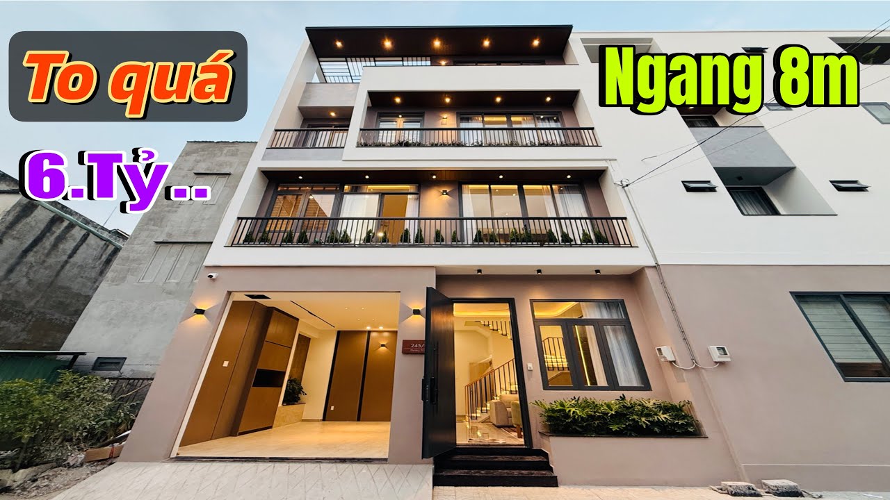 Chao Ôi nhà Ngang 8m To quá | View Sông Mát Mẻ hơn 6 Tỷ gần Ngã Tư Ga - Đường 10m