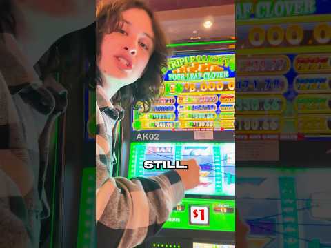 LIGHTING STRUCK TWICE 🤑 #jackpot #casino #slots