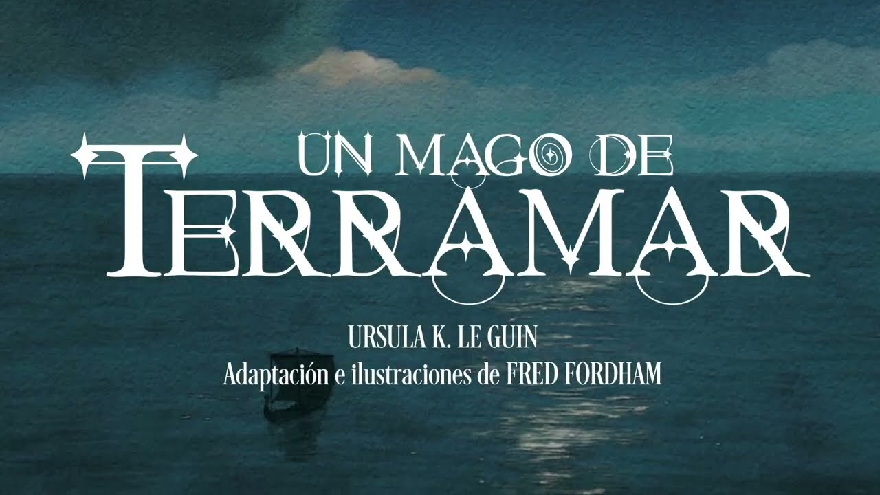 Hojeando Mago Terramar de Fred Fordham y Ursula K. Le Guin