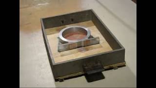 Molding a generator housing with loose pieces