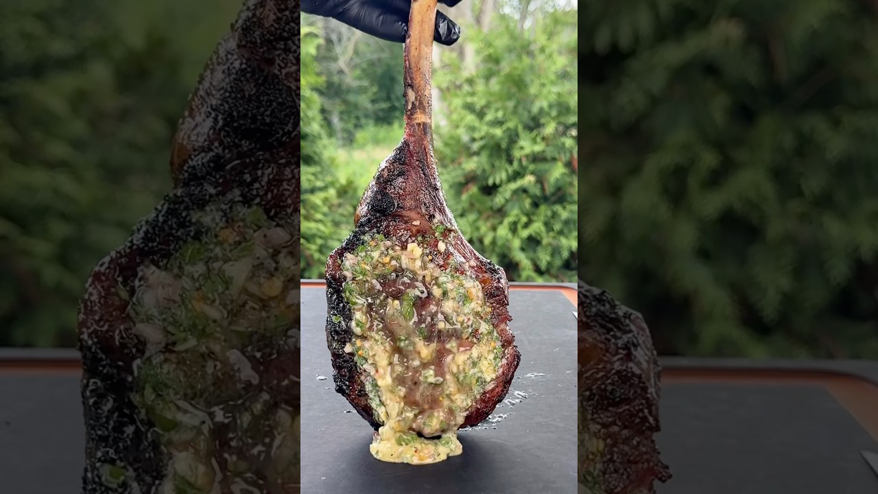 Savory Herb Butter Tomahawk Steaks 🥩