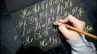 ENGRAVER'S SCRIPT CALLIGRAPHY