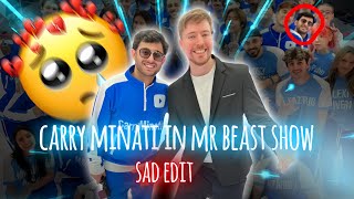 Carry Minati In Mr Beast Video Carry Minati X Mr Beast 4K Edit