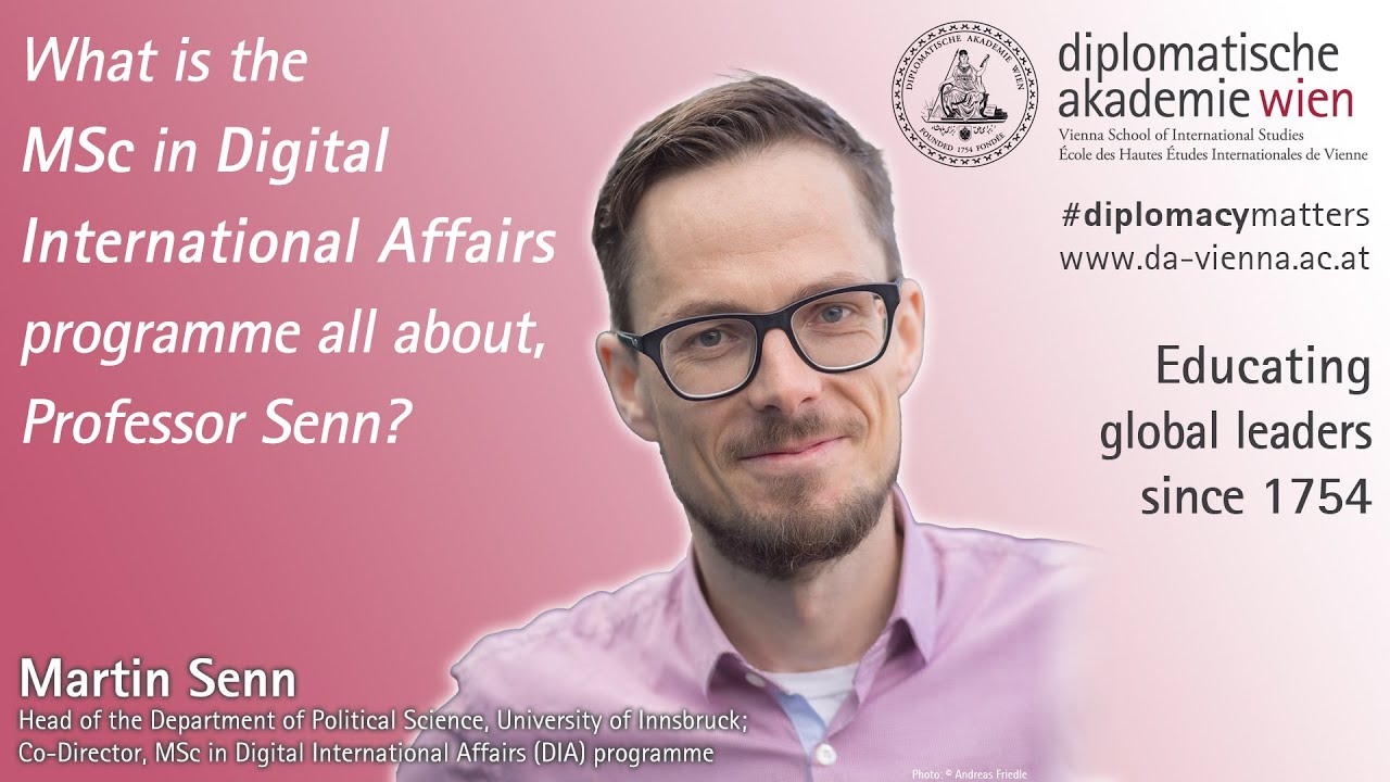 What is the MSc in Digital International Affairs programme all about ...