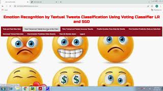 Emotion Recognition by Textual Tweets Classification Using Voting Classifier LR and SGD