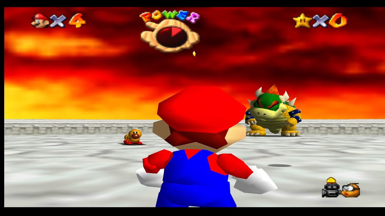 Super Mario 64: Todos los Jefes en un nivel