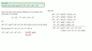 Pascal and Series Summation Profile