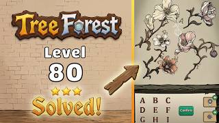 Tree Forest: Detective Words - Level 80 Walkthrough 🧩 | Full Solution & Gameplay! 🌲✨