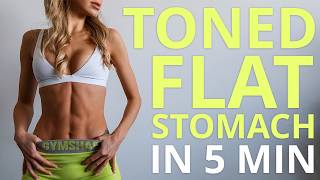 5 MIN. ABS WORKOUT for a Flat Stomach: Transform Your Mid Section