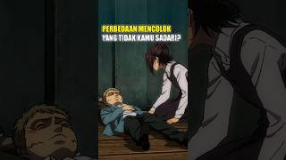 Striking Differences In The Final Episode Of Aot Season attackontitan eren shingekinokyojin 