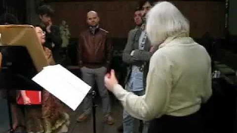 Rebecca Stewart teaching