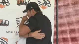 UTPB's Ivan Pena receives scholarship