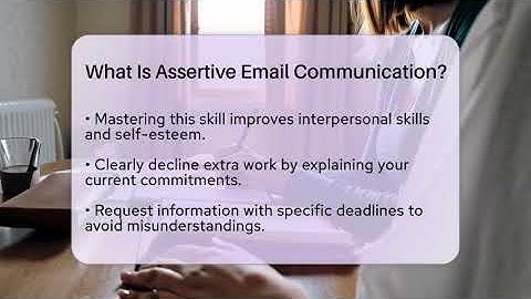 What Is Assertive Email Communication? - The Personal Growth Path
