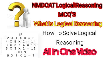 Logical Reasoning NMDCAT Practice MCQ