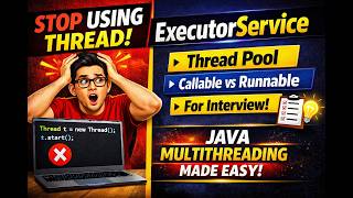 ExecutorService in Java | Complete Tutorial for Beginners (Multithreading Made Easy)