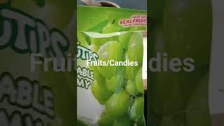 I tried the peelable fruit candy and oh my my it was delicious #fruit #candies #love