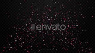 Confetti Hearts | Motion Graphics - Envato elements