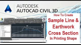 Cross Section Draw in AutoCAD Civil 3D | Earthwork Volume Takeoff | AutocadCivil3D cross-section