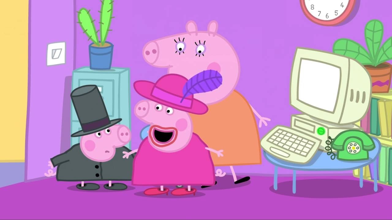 Peppa Pig Dressing up Full Episode - YouTube
