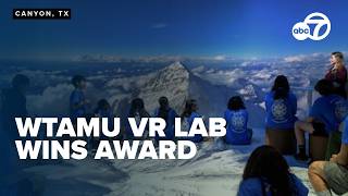 West Texas A&M VR lab wins top collaboration space award at Higher Ed AV Awards