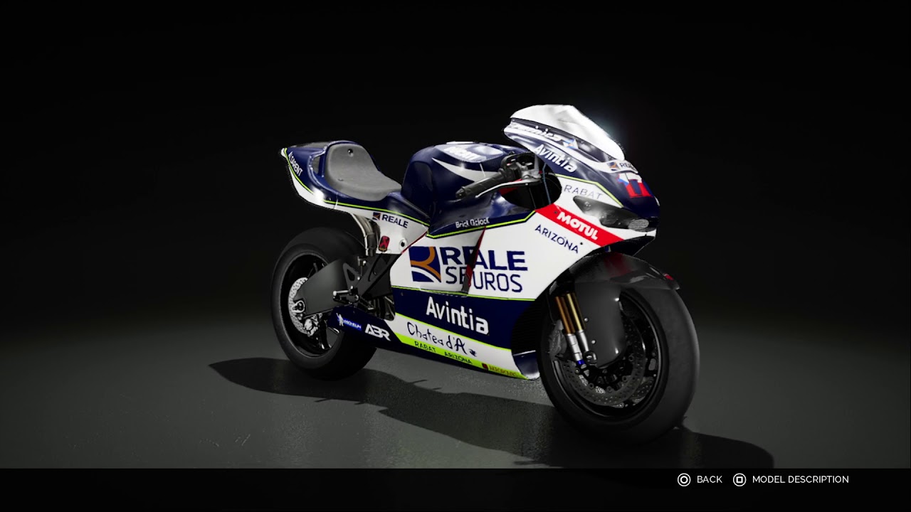 2019 Reale Avintia Moto GP livery