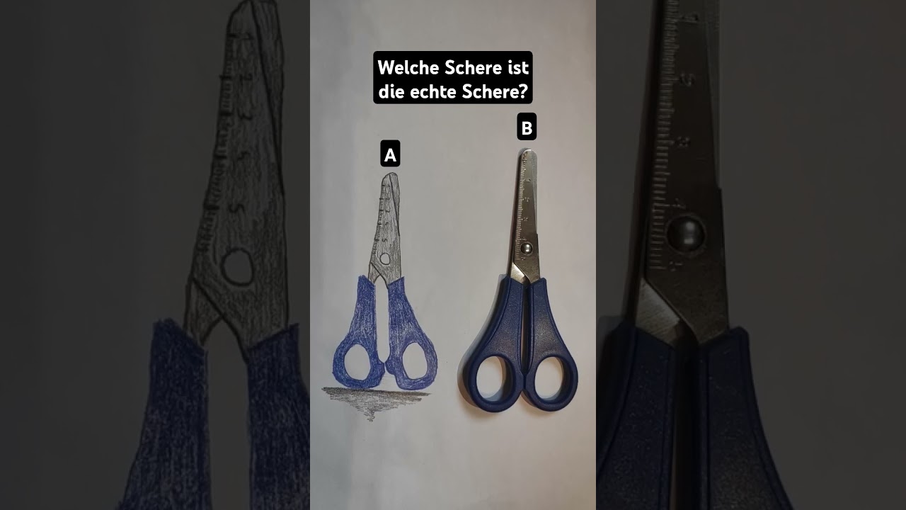 Welche Schere ist die echte Schere? | derlurks