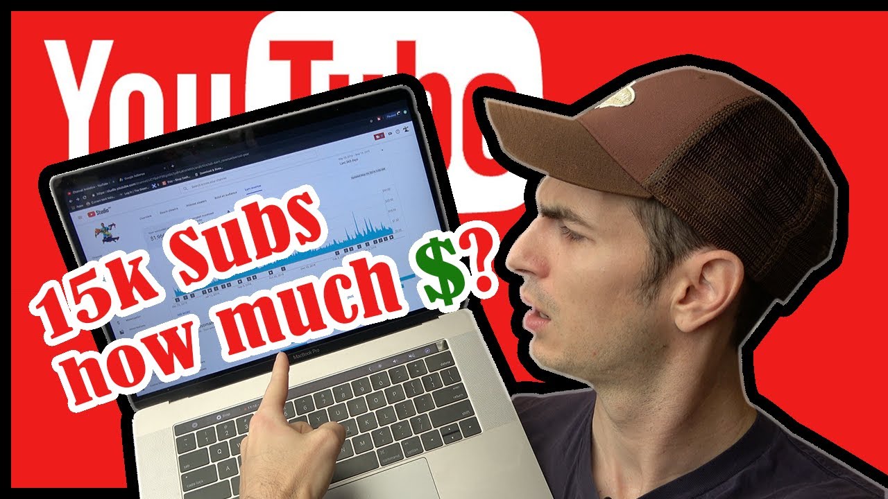 How Much Do Small Youtubers Make 2019 | 15k Subscribers 7 years on Youtube | Money Monday