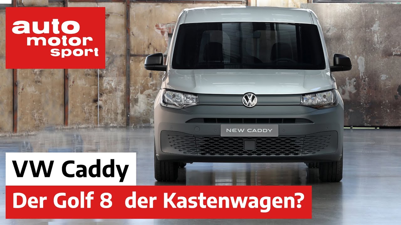VW Caddy V (2020): Der Golf 8 unter den Kastenwagen? NEU